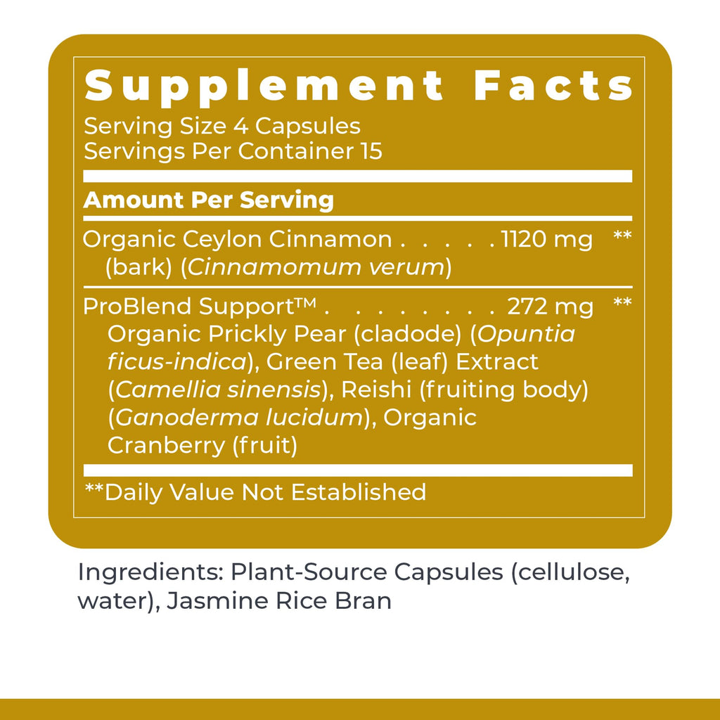 Premier Research Labs PancreVen - Pancreas Support, Pancreas Supplement, Cinnamon Supplements with Organic Ceylon Cinnamon & Prickly Pear to Aid Pancreas Health - 120 Vegetarian Capsules