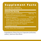 Premier Research Labs PancreVen - Pancreas Support, Pancreas Supplement, Cinnamon Supplements with Organic Ceylon Cinnamon & Prickly Pear to Aid Pancreas Health - 120 Vegetarian Capsules