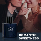 Ycz Charm Unfolds Marine Perfume for Men, 1.7 oz. Long Lasting Eau De Parfum Cologne For Men, Oriental Woody Fragrance - Ideal Special Occasions, Making it the Ideal gentlemen���s Gift