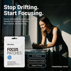 Gentle Patches Focus Patches – 30 Day Supply – Topical Wearable Patches for Daily Routine Support – Natural Plant-Based Ingredients for Steady Performance – Easy Application Stickers