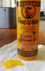Howard Products Feed-N-Wax Wood Polish & Conditioner, Orange (6, 16 oz)