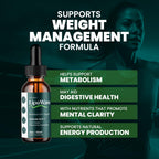 LipoWave Drops – Natural Liquid Dietary Blend for Daily Health Support (2 Bottle - 2 Month Supply)