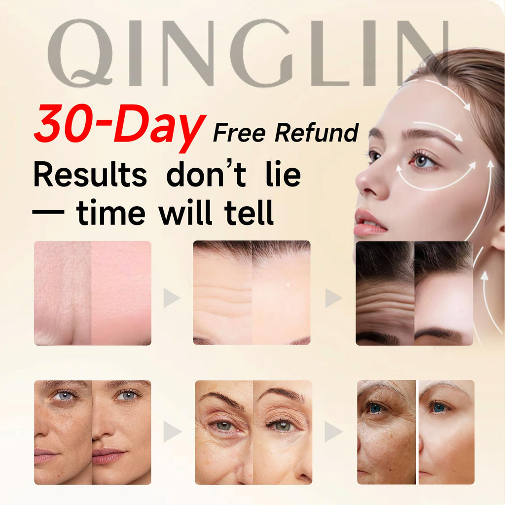 QINGLIN Polypeptide Tightening Anti-Wrinkle Cream, Firming and Smoothing Face Moisturizer, Lift & Hydrate Full Face for Youthful Skin, 1.76 oz