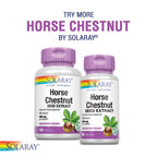 SOLARAY Circulegs - Herbal Supplements for Wellness Support w/Horse Chestnut Extract and Vitamin C, Plus Gotu Kola, Flavonoids, Hesperidin Blend - Vegan, Gluten Free, 60-Day Guarantee - 30 Servings