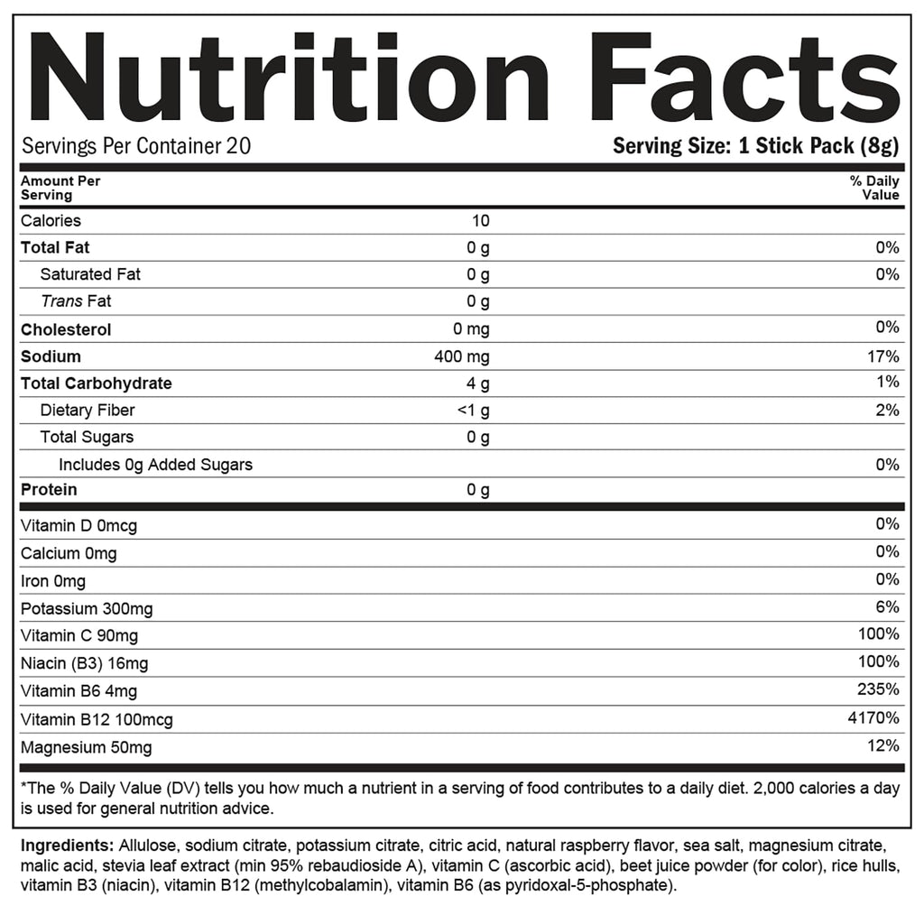 BrainMD Smart Electrolytes Powder - Hydration & Energy Support - 30 Servings