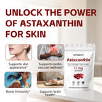 SHAPEGUARD NuvaPure Astaxanthin 12mg Softgels – Triple Strength Astaxanthin from Microalgae, Non-GMO, Gluten Free, Antioxidant Dietary Supplement, 120 Softgels