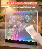 LED Drawing Board for Girls, Arts Gifts Kit and Crafts Toys for 3+ Year Old