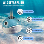 Wadoy AXV417WHP Pool Cleaner Kit Compatible with Hayward Navigator Pool Vac Ultra Pool Cleaners with AXV604WHP Front and Rear Bezels, AXV434WHP Flap, AXV414P Pod Shoes