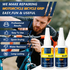 Grip Glue 100g, Instant Handlebar Grip Glue for Dirt Dikes, Motorcycle, Ebike, Bicycle, Heavy Duty Handle Grip Adhesive for ATV Grips,Tool Handle,Snowmobile
