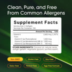 NatureBell Vitamin K Complex - 300 Softgels - Delivers 2,600mcg Vitamin K - Full Spectrum Bone & Heart Health Support Supplement - High Absorption K1 & K2 MK-4 & MK-7*