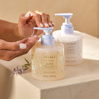 Thymes Nourishing Hand Wash - Liquid Hand Soap for Bathroom or Kitchen - Liquid Soap with Notes of Velvety Lavender, Warm Rosewood, Fresh Clary Sage, & Earthy Violet (Lavender, 9.4 fl oz)