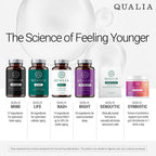 Qualia Mind — Beat Brain Fog | Doctor-Formulated Premium Brain Nourishment | Fuel Focus, Drive & Energy | 32 Ingredients Including Lion’s Mane, Smartseed™️, Cognizin™️, Ginkgo & More| 2 Week Supply*