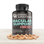 Visual Advantage® Macular Support + Meso-Z – Blue Light Eye Vitamin with Triple Antioxidants for Advanced Protection Against Digital Screens (60-Count)