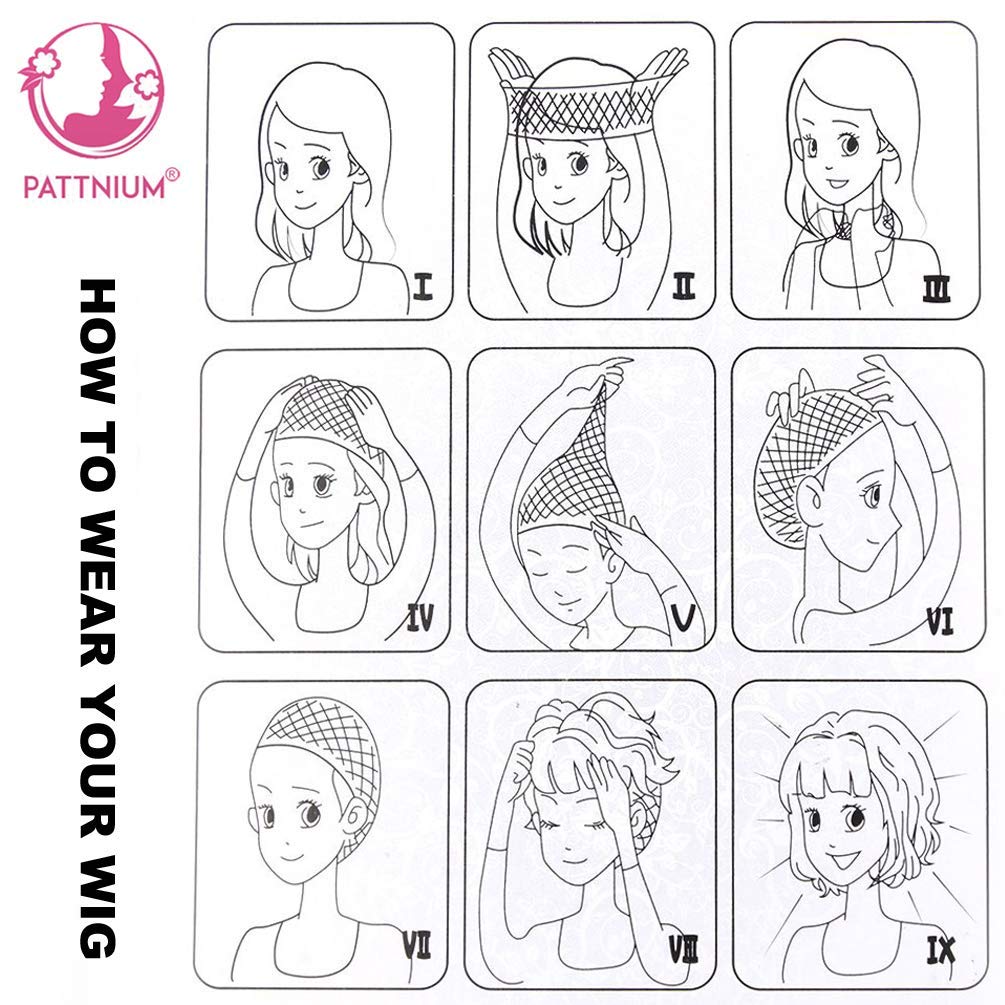 PATTNIUM Blonde Wig Short for Kids Girls Wavy Wig with Bangs Child Flaxen Blonde Wigs Synthetic Cosplay Halloween Party Costume Wigs (Flaxen Blonde)