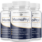 (3 Pack) Memopryl Brain Capsules, Official Memopryl Pills with All Natural Ingredients, Advanced Formula Memo Pryl Health and Wellness Support Pills with Maximum Strength Multivitamins (180 Capsules)