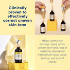 MISSHA Vita C Plus Spot Correcting & Firming Ampoule, Vitamin C Serum, Korean Serum for Face, Korean Skin Care For Aging Dull skin, Dark spots, 1.01 Fl oz/30ml