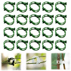 50Pcs Secured Plastic Plant Clip, 2026 Upgrade Plant Support Clips Reusable Garden Clips, Garden Clips for Climbing Plants Tomato Grape Vine Vegetables Plant Fixing Clips (50, Green)