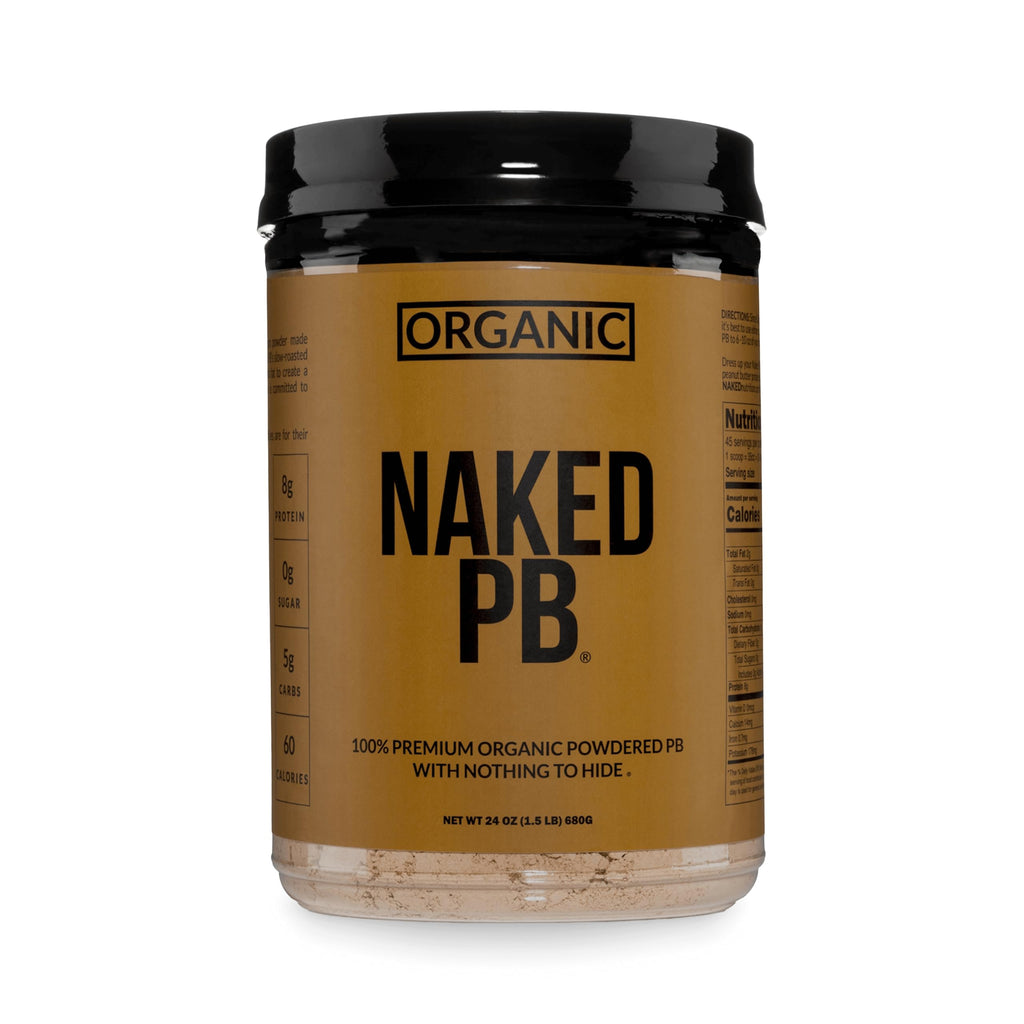 Organic Powdered Peanut Butter from US Farms – Bulk, Only 1 Ingredient - Roasted Peanuts, Vegan, No Additives, Preservative Free, No Salt, No Sugar - 45 Servings
