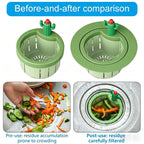 Cactus Kitchen Sink Drain Strainer, 2026 Upgrade Cactus Sink Strainer Basket, Fun Sink Accessory Innovations in Household Kitchen Supplies Bring Different Joy and Mood to The Kitchen (2pcs-Mix)