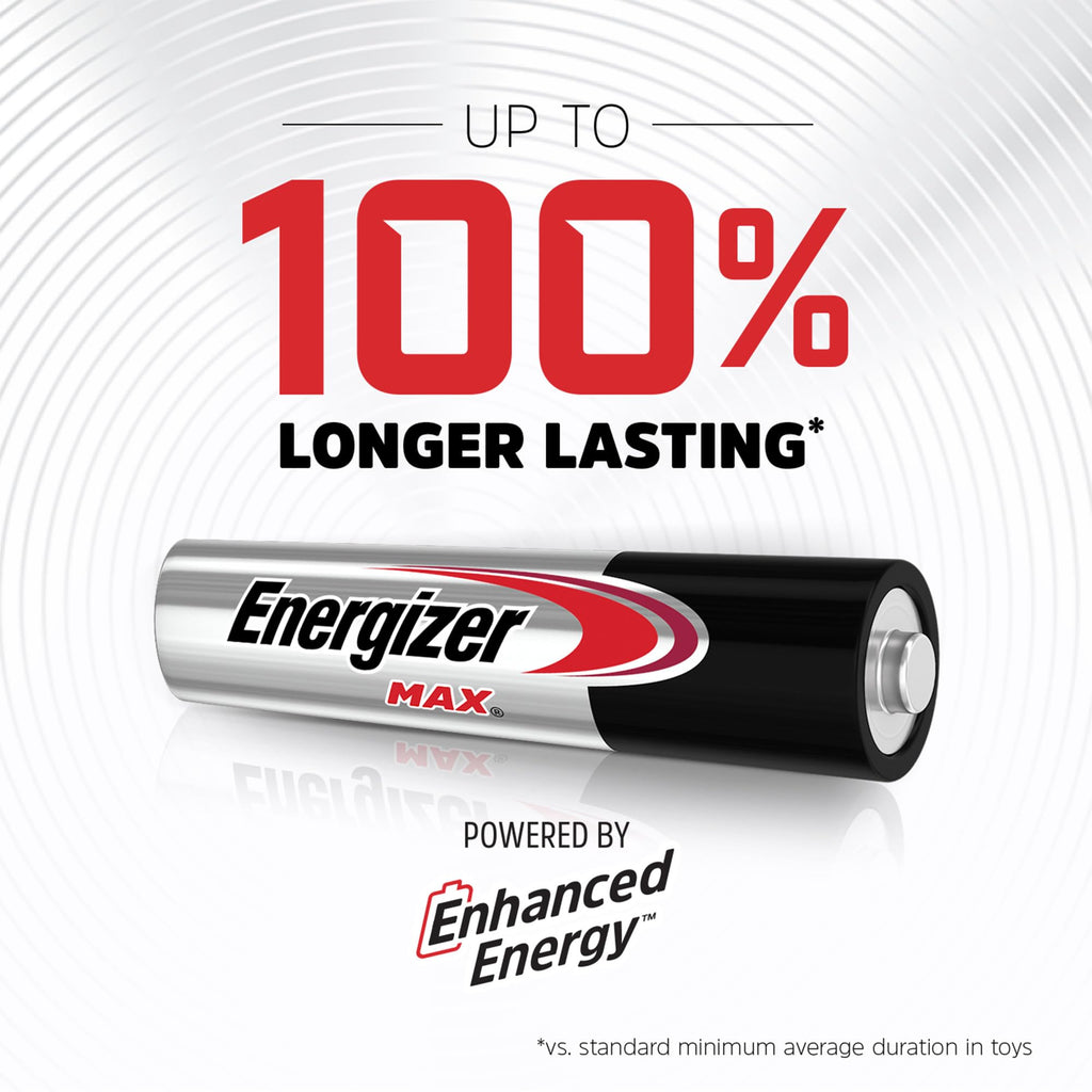 EVEE92BP4 - MAX Alkaline AAA Batteries