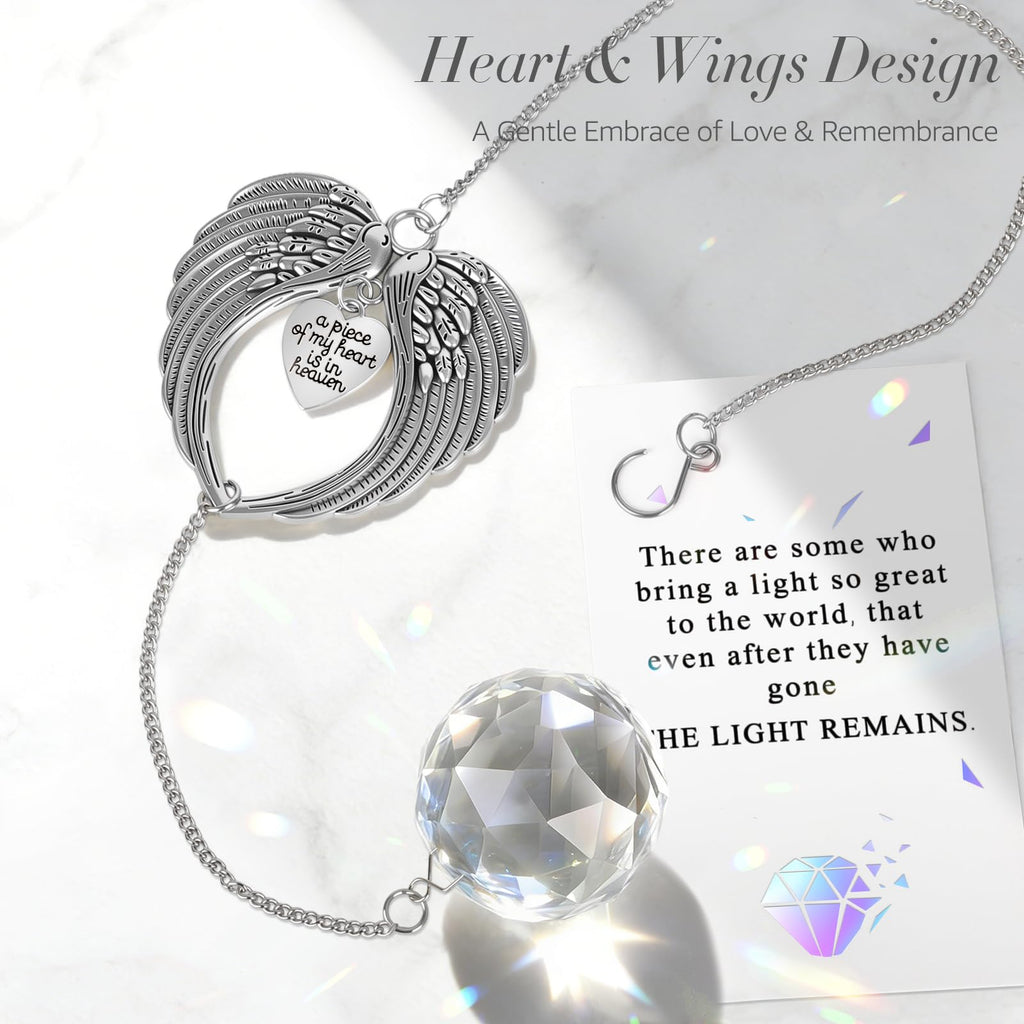Memorial Sympathy Gifts for Loss of Loved One, Memorial Crystal Suncatcher