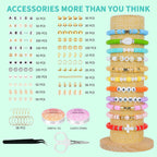 Friendship Bracelet Kit, 14,000pcs 48 Colors Clay Beads for Jewelry Making