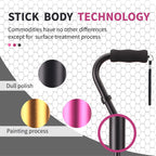 LIXIANG Walking Cane 3 in1 - Adjustable Lightweight Walking Sticks from 29-37 Inches,Balancing Mobility Aid for Men and Women
