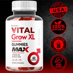 Vital Grow XL Male Gummies - Men's Performance Gummies 1050MG Vital GrowXL Blend, Vital Growth Gummy Advanced Formula, 60 Gummies for 1 Month