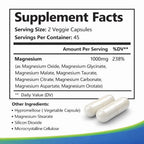 Top Nurex Magnesium Complex 1000 mg, 90 Capsules