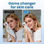 Borje Face Towels XXL, Disposable Face Towel 10" x 12", 100 Count (2 Packs of 50), 100% USDA Biobased Facial Towelettes, Ultra Soft & Hygienic Makeup Remover Dry Wipes for Women Cleansing