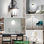 GOZIG 14W 1500LM Dimmable LED Light Bulbs 100 Watt Equivalent Bright A19 LED Bulbs with E26 Medium Base Daylight White 5000K CRI 90+ for Home Office Bedroom Kitchen, 10 Packs