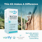Varify Water Hardness Test Kit - Hard Water Test Strips for Well & Home