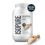 Isopure Zero Carb 100% Pure Whey Isolate Protein Powder, Gluten Free, with Vitamins, Unflavored, 25g Protein Per Serving, 3 Lbs, 47 Servings (Packaging May Vary)