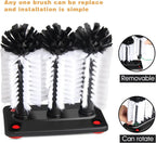 Glass Washer Brush Cleaner - 3 Brushes per Base