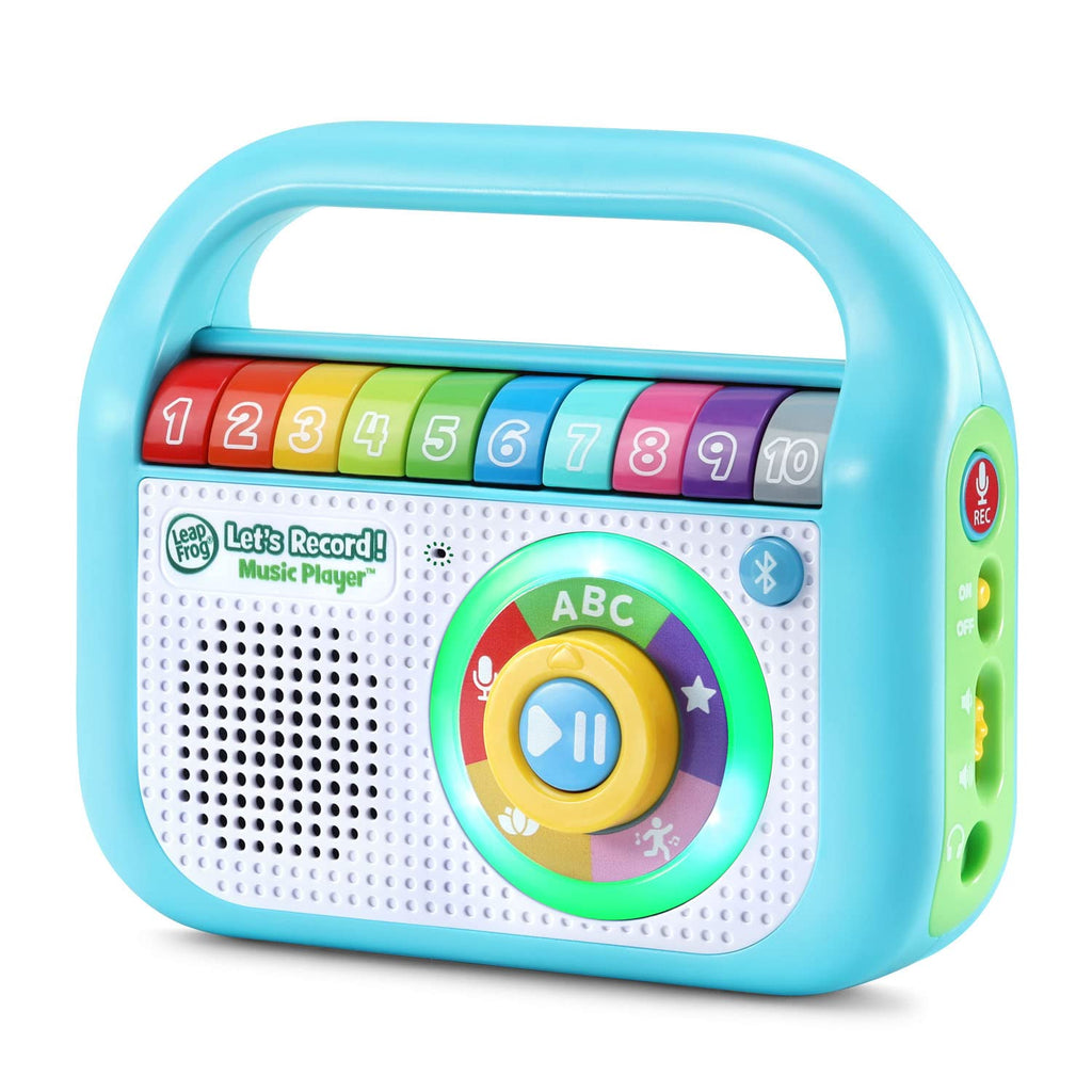 LeapFrog Let’s Record! Music Player, Teal