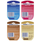 Vaseline Lip Therapy Variety 8-Pack – Original, Crème Brûlée, Rosy Lips, Cocoa Butter Mini Lip Balms for Soft, Glowing, and Deliciously Kissable Lips, 0.25 Oz Ea