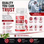 (5 Pack) Glyco Result Capsules, Official GlycoResult Pills with All Natural Ingredients, Advanced Overall Health & Wellness Vitamin Support Supplement with Maximum Multivitamins Support (300 Capsules)