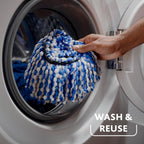 O-Cedar RinseClean Spin Mop Microfiber Refill, 1 CT (Pack of 6)