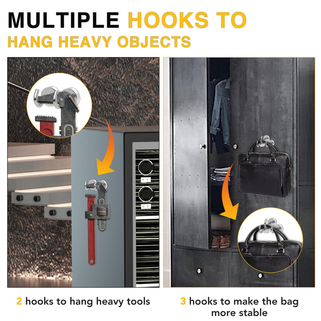 DIYMAG Magnetic Hooks 20pcs 30lbs+ Cruise Essentials 2026 Magnet Hook