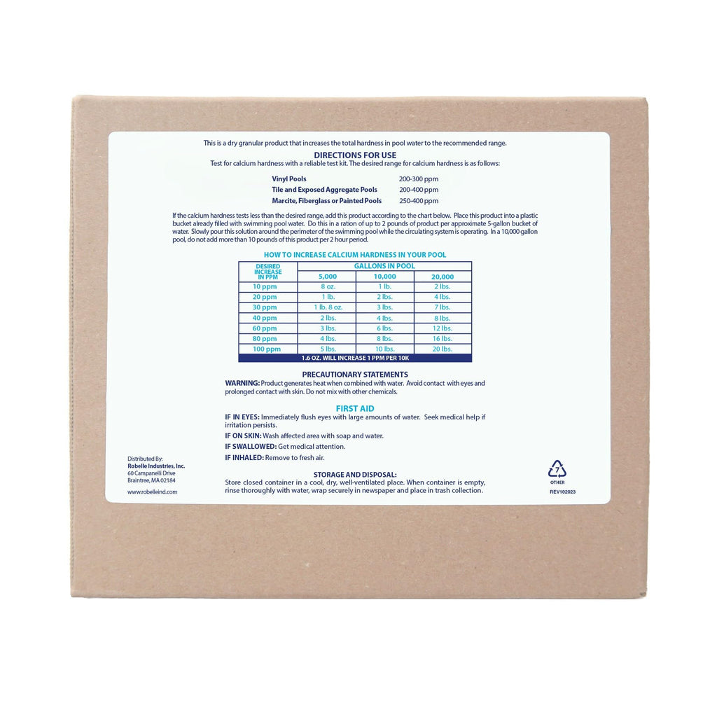Robelle 16-Pounds Premium Pool Calcium Up, Calcium Hardness Increaser