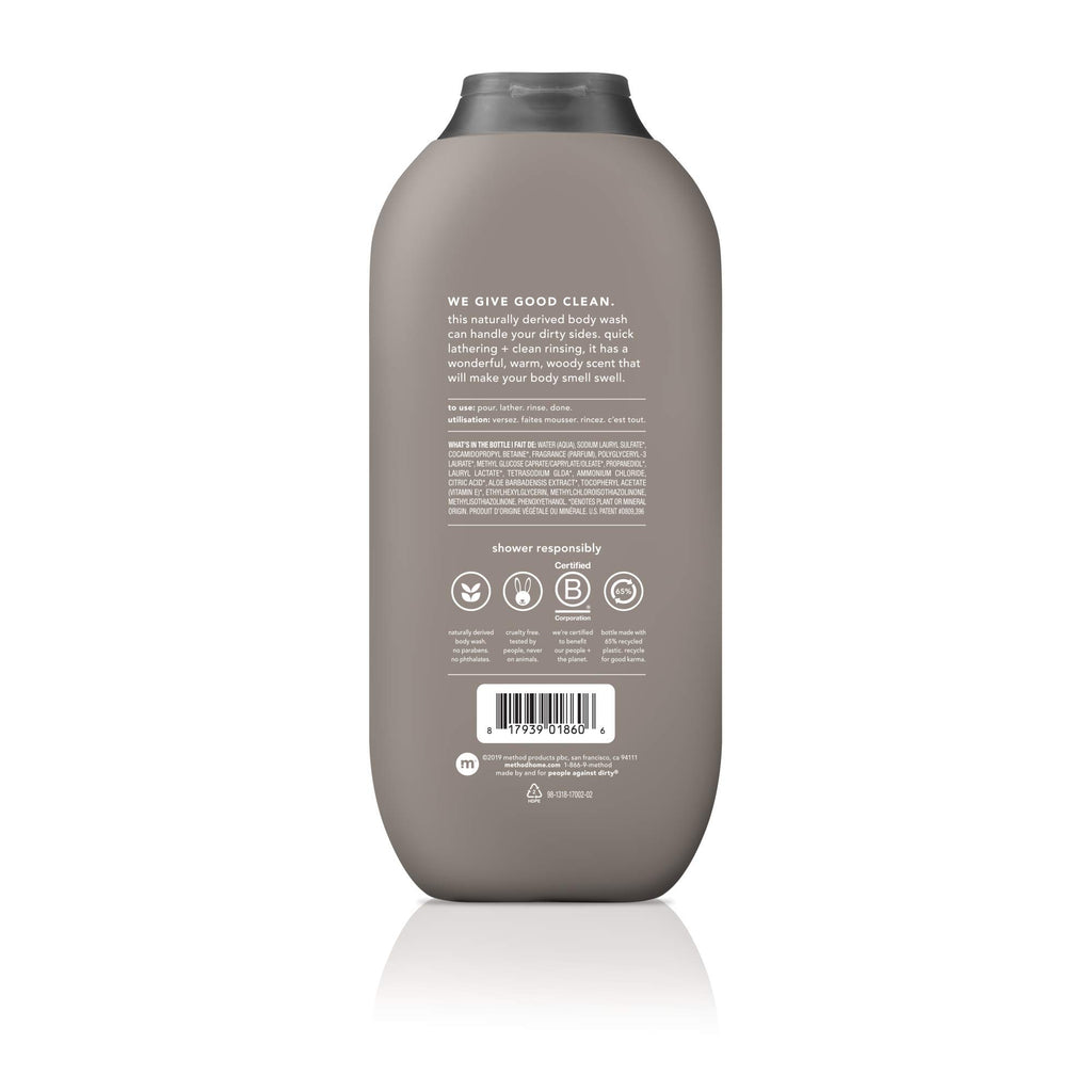 Method Men, 3-pack Body Wash 18 Oz Each (Sea + Surf, Cedar + Cypress, Juniper + Sage)