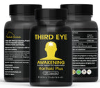 Kailash Herbals Third Eye Awakening – Organic Haritaki Capsules (Terminalia Chebula) – 650 mg – 100 Vegan Capsules – Ayurvedic Herbal Supplement