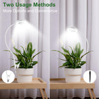 wolezek 2 in 1 Grow Lights for Indoor Plants, 3 Colors Plant Lights Indoor