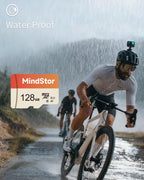MindStor 128GB Micro SDXC Memory Card, 90MB/s Read, U1, A1, with Adapter