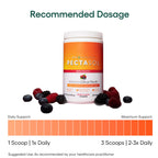 PectaSol Modified Citrus Pectin – 551g Berry Powder – Total-Body Health Supplement to Support Heart, Immune System, Inflammation Response & Healthy Aging + Maintain Healthy Galectin-3 Levels