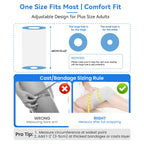Zolife Waterproof Knee Cover for Shower After Surgery, Knee Cover Cover Protector for Showering After Surgery for Knee Surgery Recovery Replacement Bandages Wounds Braces, Reusable