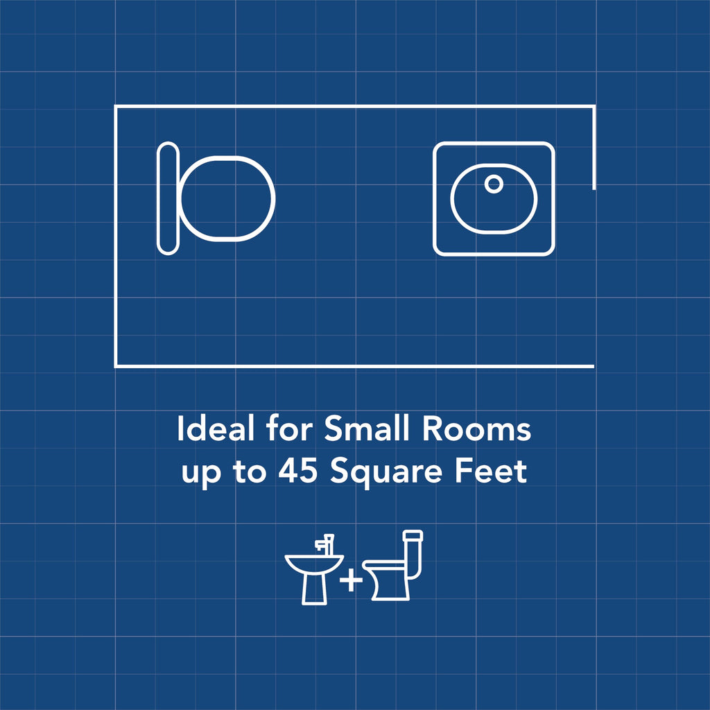Broan-NuTone Bathroom Exhaust Fan, 50 CFM Modern Grille, Energy Star Fan, 2.0 Sones