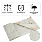 codree Swimming Pool Solar Reel Protective Cover, Waterproof Pool Reel Cover Solar Blanket Cover for Pools up to 18 Feet Wide