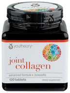 Youtheory Joint Collagen Advanced - Contains Undenatured Type II Collagen & Herbal Ingredients - Contains Bovine Source - Shellfish Free - 120 Tablets (60-Day Supply)