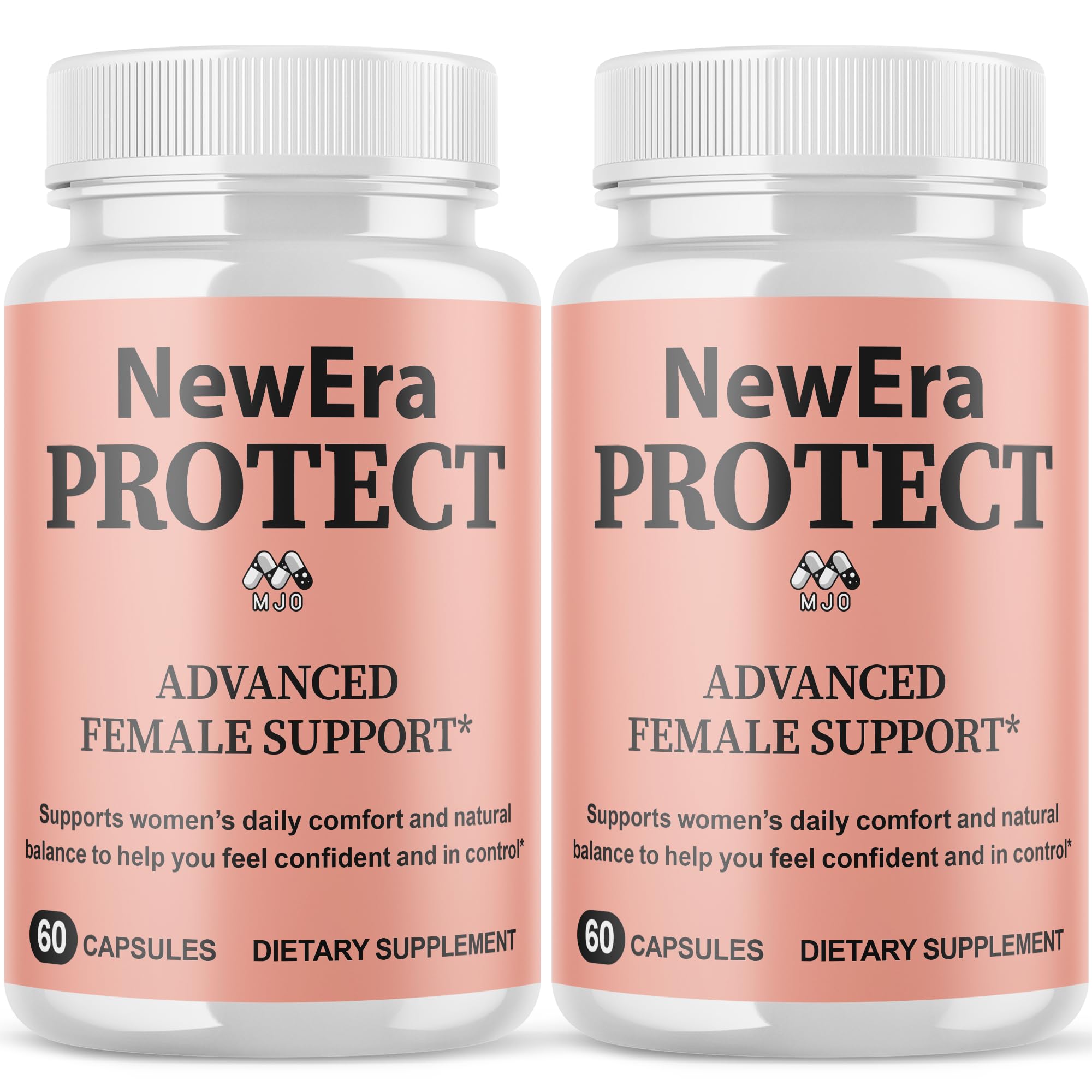 (2 Pack) New Era Protect Capsules, Official Newera Protect Pills for Women with All Natural Ingredients, Advanced New EraProtect Womens Health & Wellness Support Vitamin Supplement (120 Capsules)